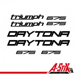 Stickers Triumph 675 Daytona